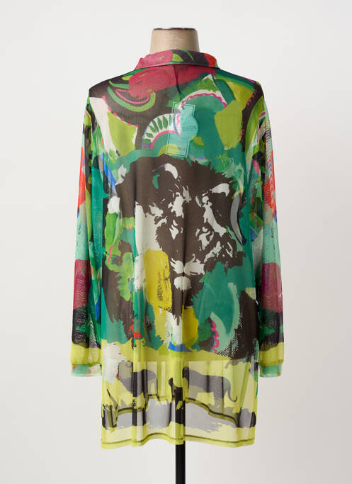 Tunică mâneci lungi verde MALOKA femeie