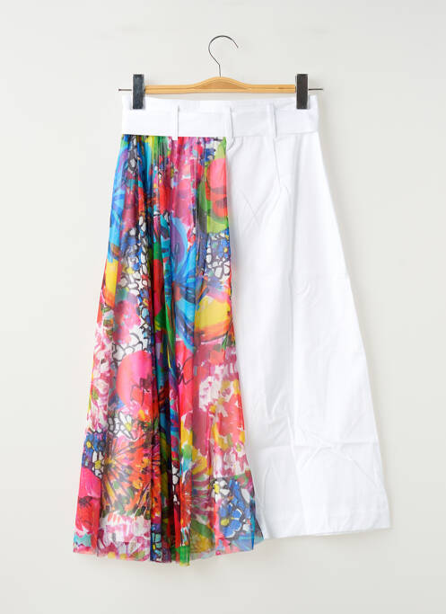 Fustă midi alb MALOKA femeie