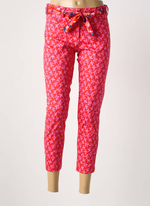 Pantalon trei sferturi roșu PAUL BRIAL femeie