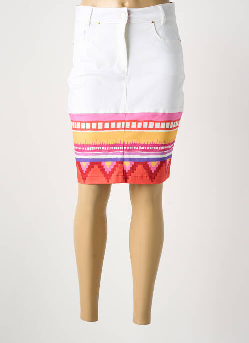 Fustă scurtă alb PAUL BRIAL femeie