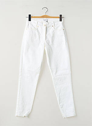 Pantalon 7/8 alb PAUL BRIAL femeie