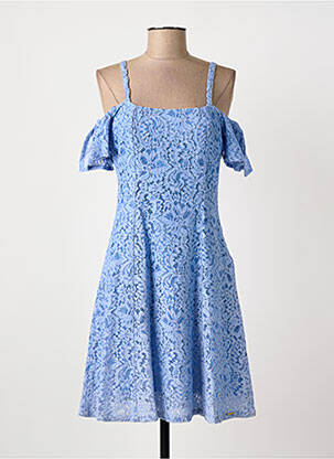 Rochie scurtă albastru PAUL BRIAL femeie