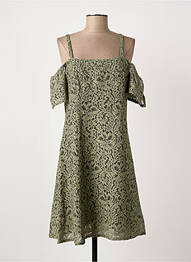 Rochie scurtă verde PAUL BRIAL femme