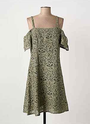 Rochie scurtă verde PAUL BRIAL femeie