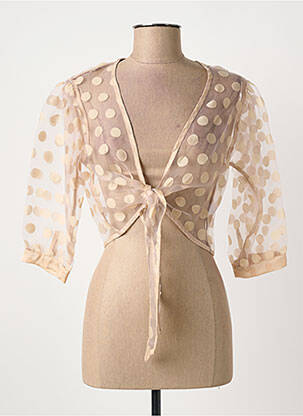 Bolero bej PAUL BRIAL femeie