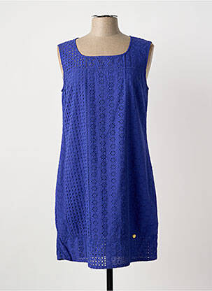 Rochie scurtă violet PAUL BRIAL femeie