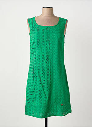 Rochie scurtă verde PAUL BRIAL femeie