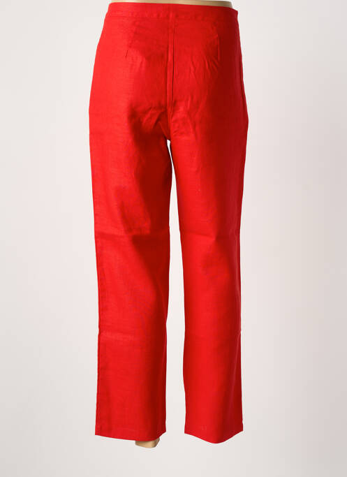 Pantalon drept roșu PAUL BRIAL femeie