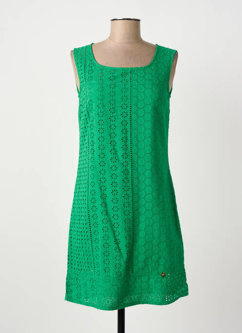 Rochie scurtă verde PAUL BRIAL femeie