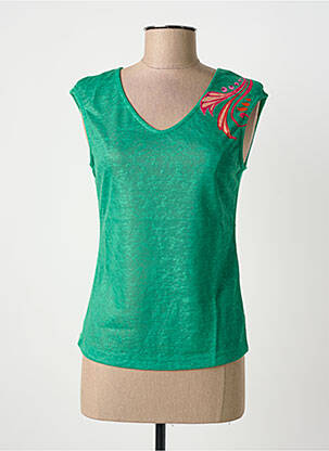 Top verde PAUL BRIAL femeie