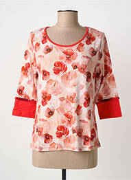 Tricou roșu PAUL BRIAL femme