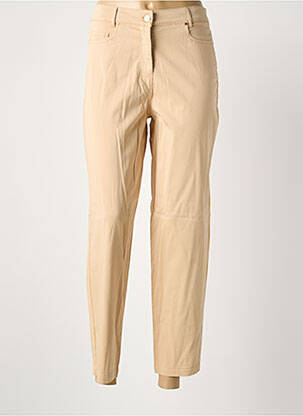 Pantalon drept bej PAUL BRIAL femeie