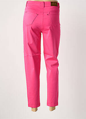 Pantalon drept roz PAUL BRIAL femeie