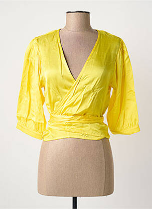 Top galben PAUL BRIAL femeie