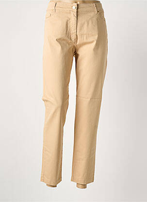 Pantalon drept bej PAUL BRIAL femeie