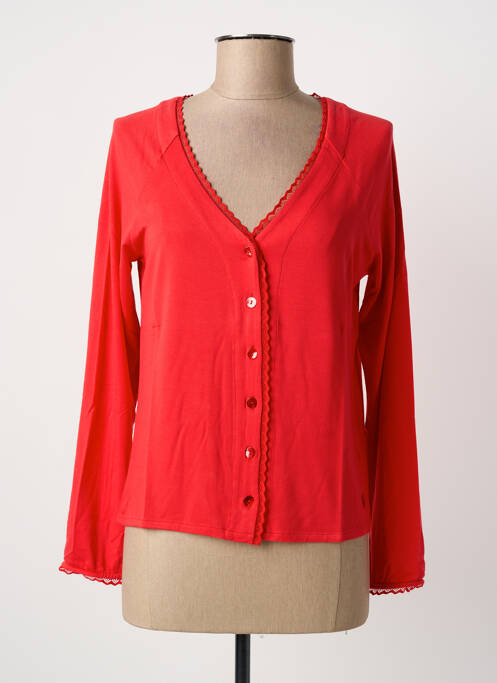 Vestă cu mâneci lungi roșu PAUL BRIAL femeie