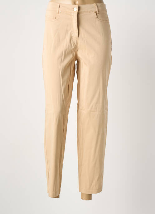 Pantalon drept bej PAUL BRIAL femeie