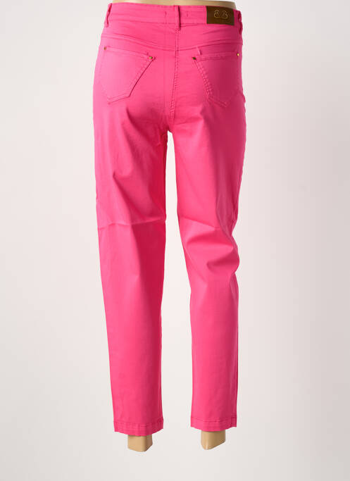 Pantalon drept roz PAUL BRIAL femeie