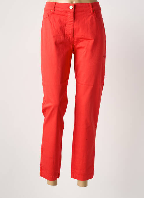 Pantalon slim portocaliu PAUL BRIAL femeie