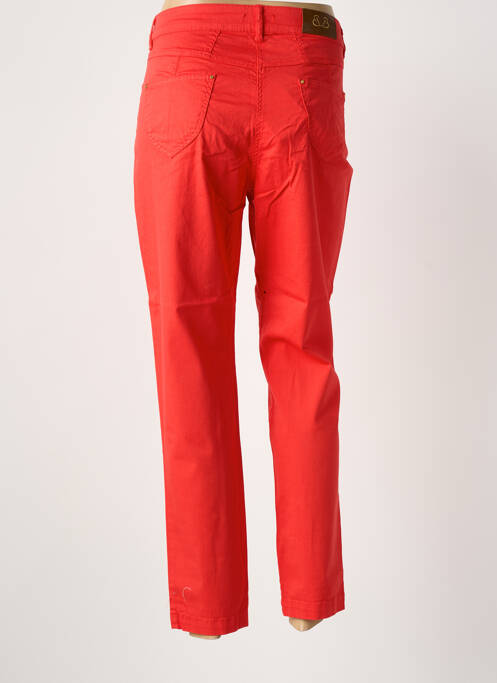 Pantalon slim portocaliu PAUL BRIAL femeie