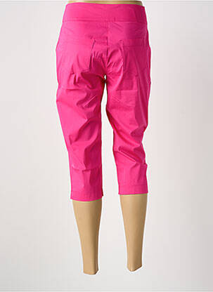 Pantalon trei sferturi roz MALOKA femeie