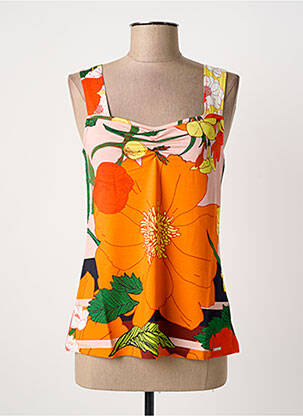 Top portocaliu MALOKA femeie