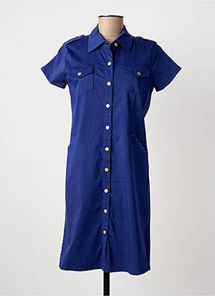 Rochie scurtă albastru PAUL BRIAL femme