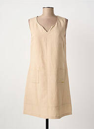 Rochie scurtă bej PAUL BRIAL femme