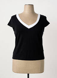 Tricou negru PAUL BRIAL femme