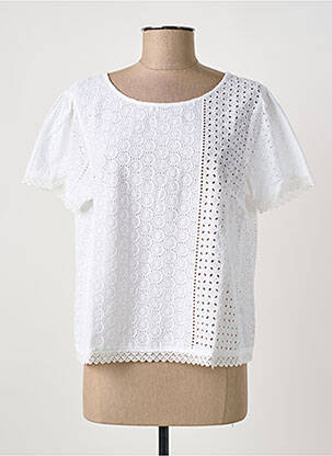 Top alb PAUL BRIAL femeie