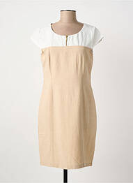 Rochie scurtă bej PAUL BRIAL femme