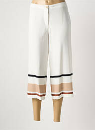 Pantalon trei sferturi alb PAUL BRIAL femme