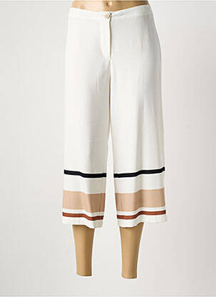 Pantalon trei sferturi alb PAUL BRIAL femeie