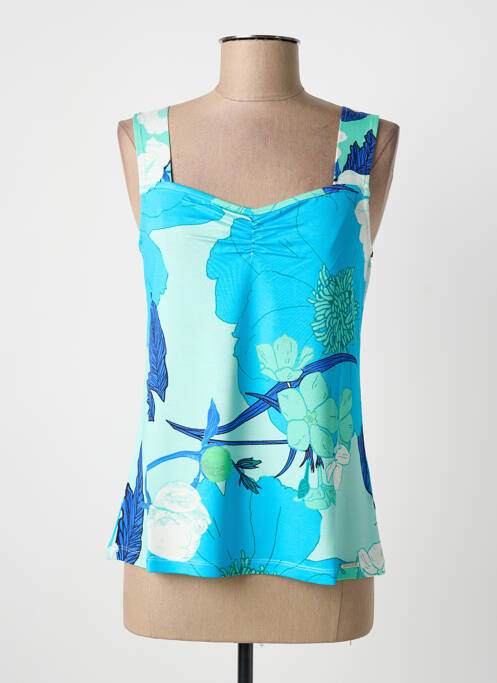 Top albastru MALOKA femeie