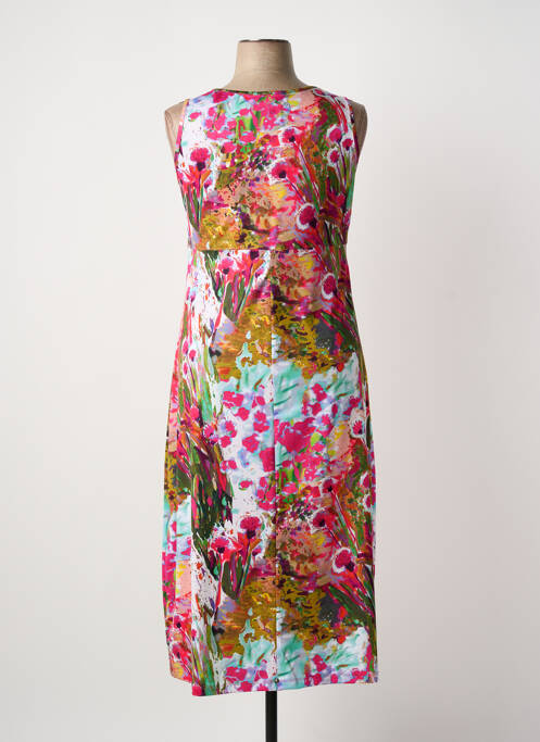 Rochie lungă roz MALOKA femeie