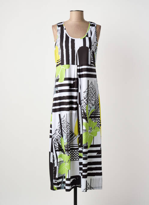 Rochie lungă alb MALOKA femeie