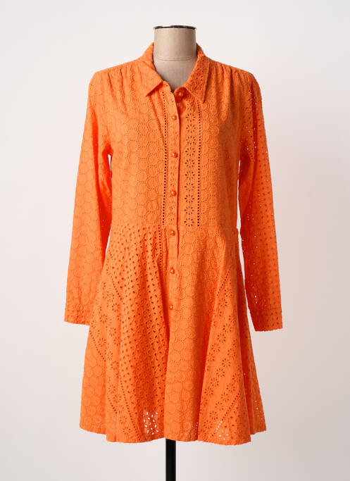 Rochie scurtă portocaliu PAUL BRIAL femeie