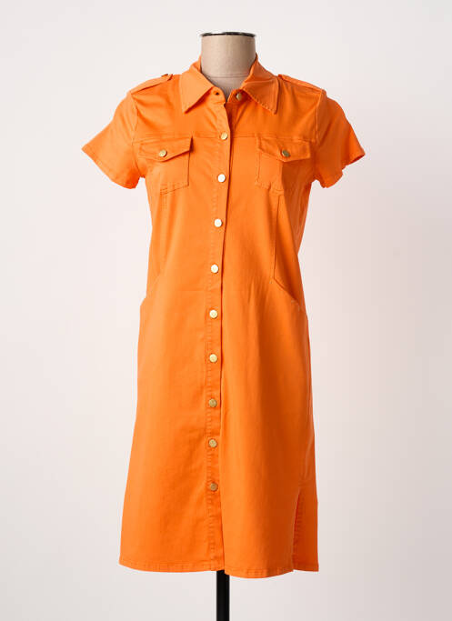 Rochie scurtă portocaliu PAUL BRIAL femeie