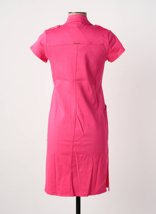 Rochie scurtă roz PAUL BRIAL femeie