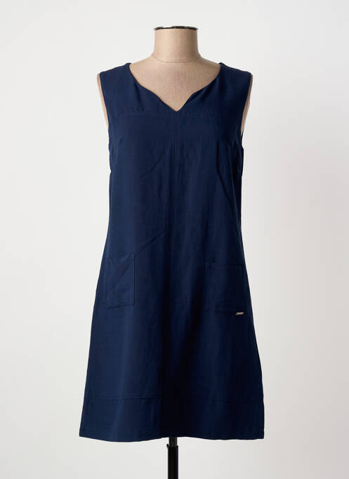 Rochie scurtă albastru PAUL BRIAL femeie