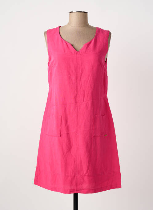 Rochie scurtă roz PAUL BRIAL femeie