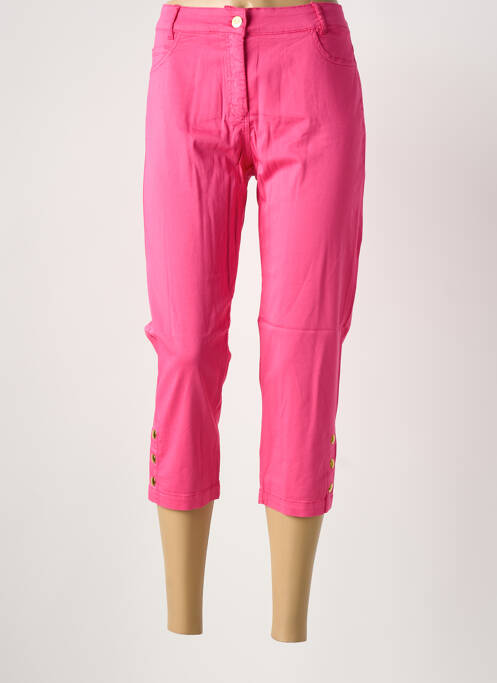 Pantalon trei sferturi roz PAUL BRIAL femeie