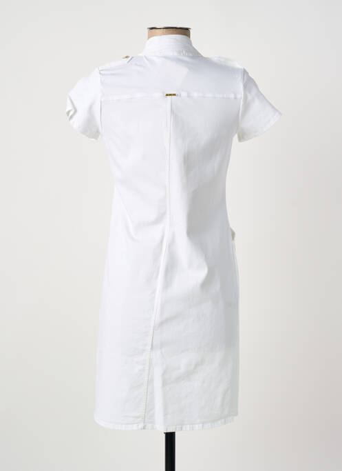 Rochie scurtă alb PAUL BRIAL femeie