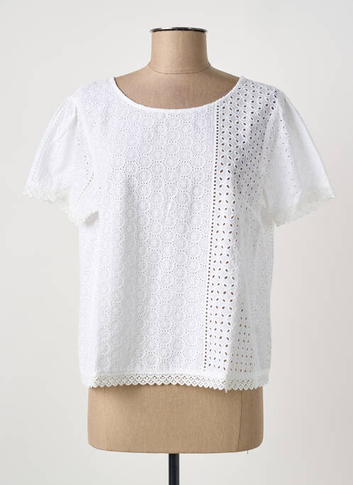 Top alb PAUL BRIAL femeie