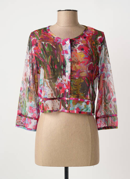 Vestă cu mâneci lungi violet MALOKA femeie