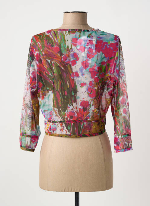 Vestă cu mâneci lungi violet MALOKA femeie