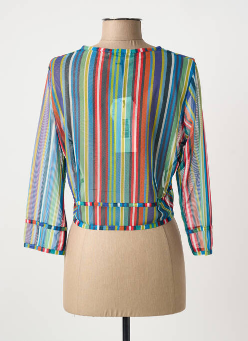 Vestă cu mâneci lungi verde MALOKA femeie