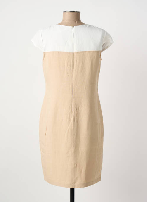 Rochie scurtă bej PAUL BRIAL femeie