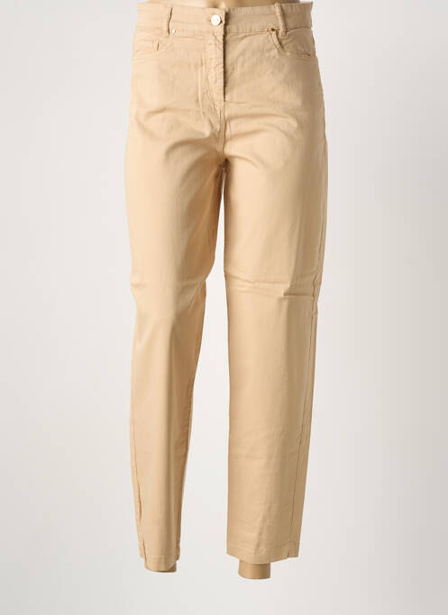 Pantalon slim bej PAUL BRIAL femeie