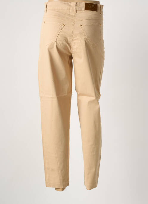 Pantalon slim bej PAUL BRIAL femeie